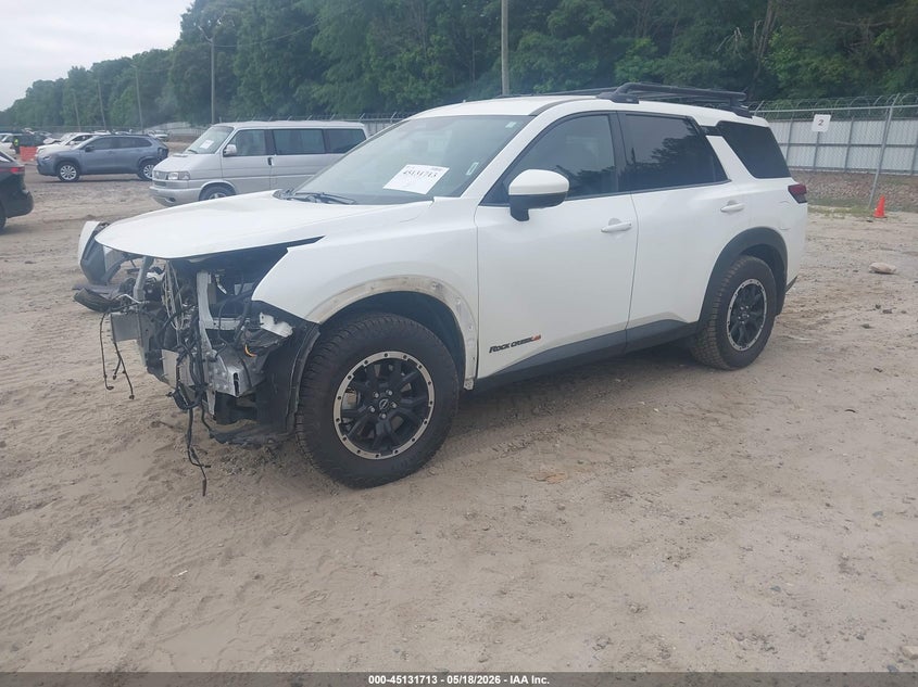 2024 Nissan Pathfinder VIN 5N1DR3BD6RC226513 IAAI salvage auction — FRONT END, Salvage (Idaho), sold $9,200 on 2026-07-18 (photo 2)