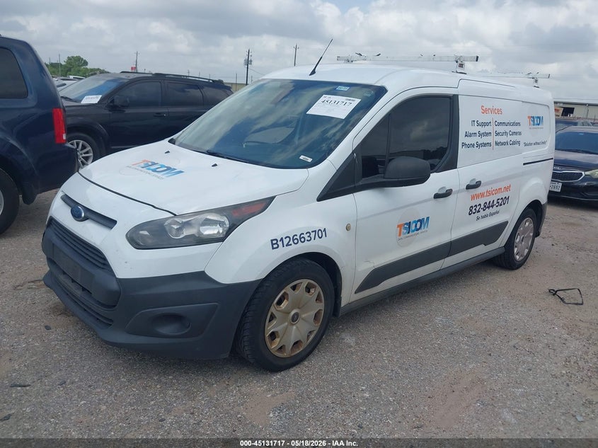 2017 Ford Transit VIN NM0LS7E72H1309333 IAAI salvage auction — REAR END, Salvage (Texas), sold $2,400 on 2026-07-29 (photo 2)