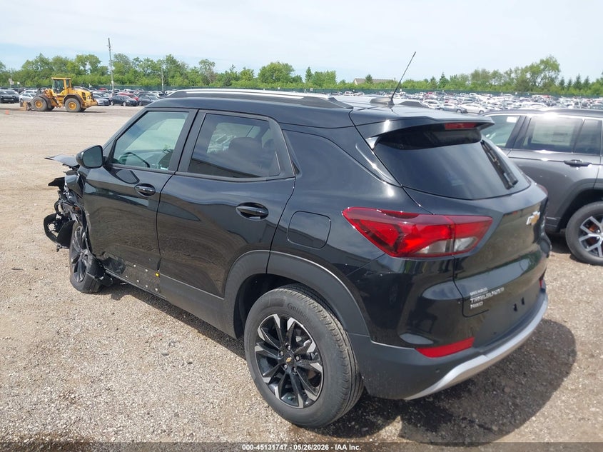 2022 Chevrolet Trailblazer VIN KL79MRSL6NB128405 IAAI salvage auction — LEFT FRONT, Salvage Title, sold $2,350 on 2026-07-29 (photo 3)