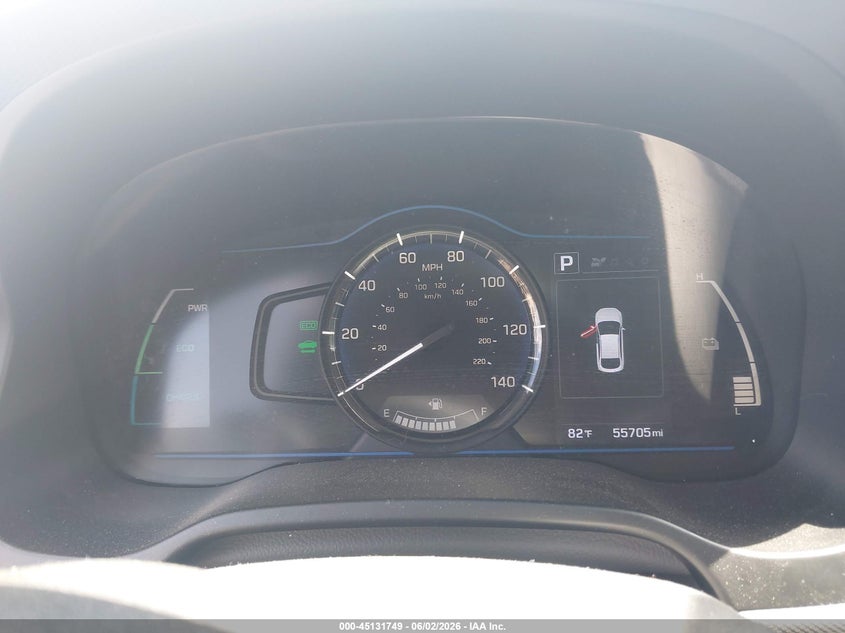 2018 Hyundai Ioniq hybrid VIN KMHC65LCXJU076023 IAAI salvage auction — NORMAL WEAR, Sf97 (Ohio), sold $10,650 on 2026-07-15 (photo 7)