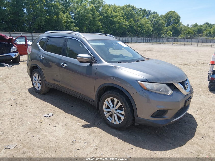 2015 Nissan Rogue VIN KNMAT2MT7FP517324 IAAI salvage auction — NORMAL WEAR, Clear (Montana), sold $550 on 2026-07-15 (photo 1)
