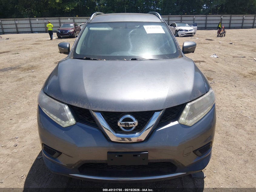 2015 Nissan Rogue VIN KNMAT2MT7FP517324 IAAI salvage auction — NORMAL WEAR, Clear (Montana), sold $550 on 2026-07-15 (photo 6)