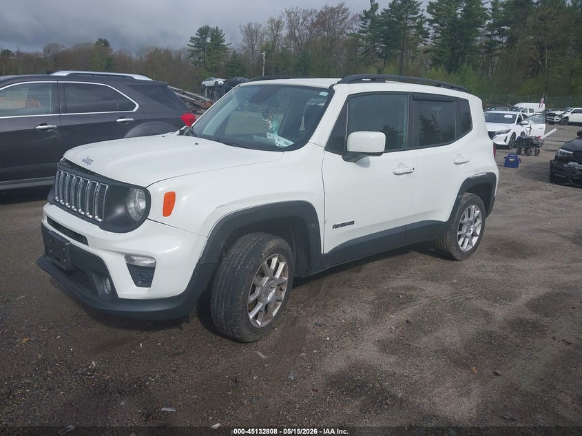 2019 Jeep Renegade VIN ZACNJBB10KPK46089 IAAI salvage auction — SIDE, Salvage (Massachusetts), sold $1,200 on 2026-08-11 (photo 2)