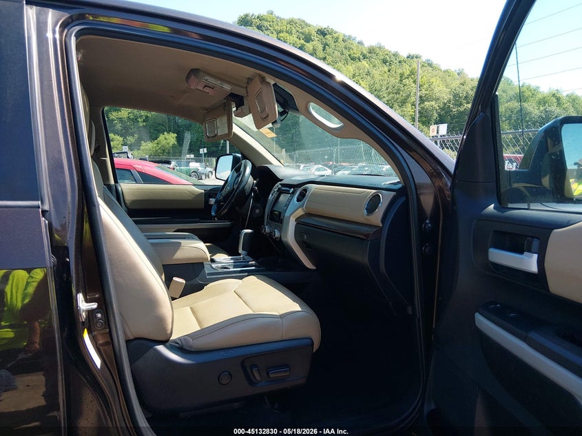 2019 Toyota Tundra VIN 5TFBY5F12KX793830 IAAI salvage auction — REAR END, Salvage (West Virginia), sold $11,950 on 2026-07-09 (photo 5)