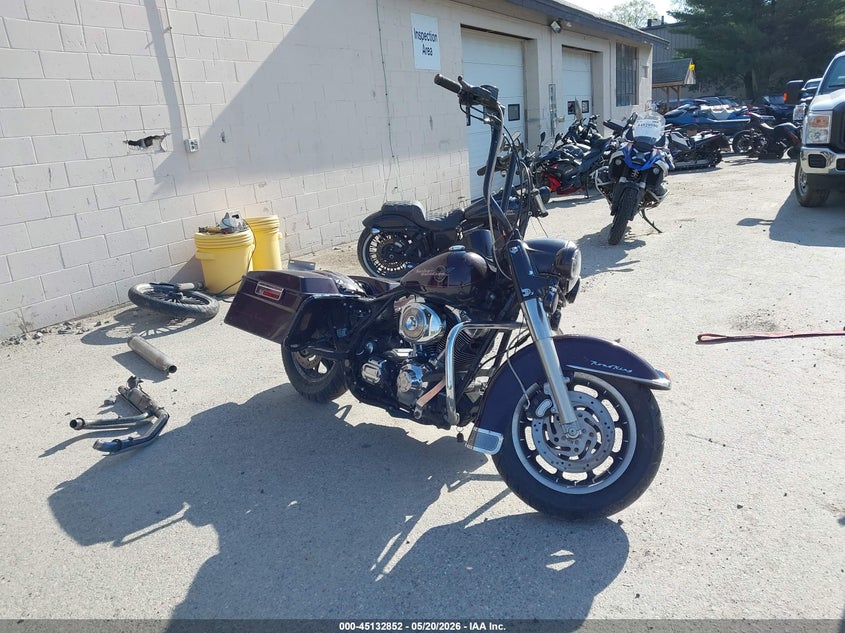 2006 Harley-davidson Flhri VIN 1HD1FBW116Y679803 IAAI salvage auction — SIDE, Salvage (New Hampshire), sold $25 on 2026-09-07 (photo 1)