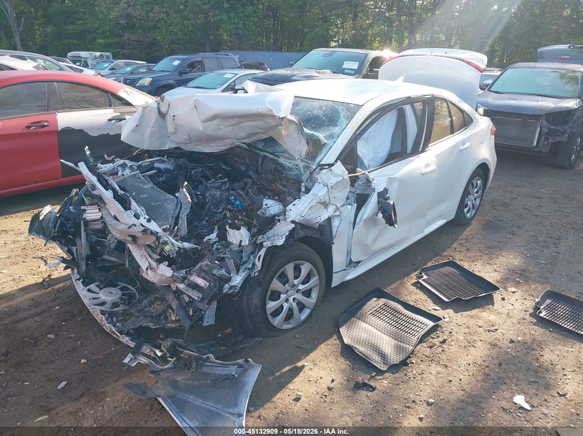 2026 Toyota Corolla VIN JTDBCMFE3T3134417 IAAI salvage auction — FRONT END, Mv-907A (New York), sold $25 on 2026-07-21 (photo 2)