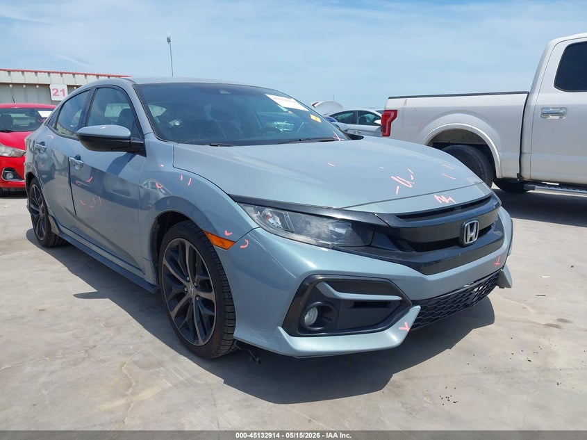 2021 Honda Civic VIN SHHFK7G40MU207144 — IAAI salvage auction photo