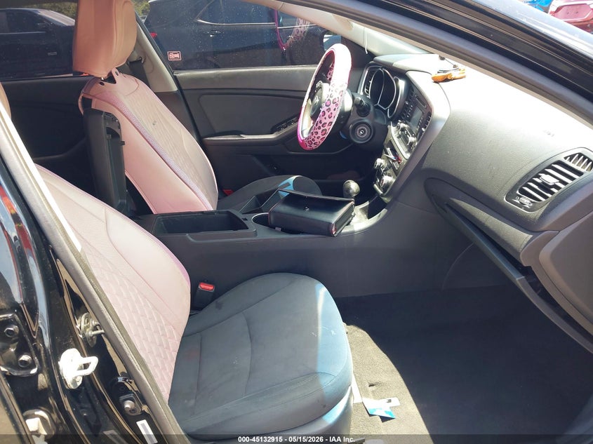 2015 Kia Optima VIN 5XXGM4A71FG381774 IAAI salvage auction — RIGHT FRONT, Rebuildable (Florida), sold $300 on 2026-07-28 (photo 5)