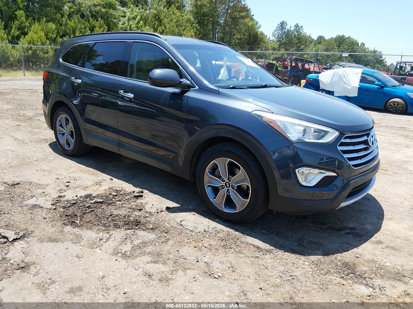 2016 Hyundai Santa fe VIN KM8SMDHF1GU154549 IAAI salvage auction — REAR END, Salvage (Mississippi), sold $1,300 on 2026-07-08 (photo 1)
