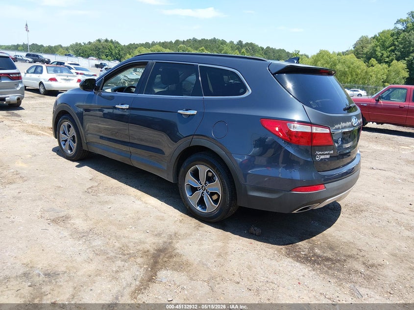 2016 Hyundai Santa fe VIN KM8SMDHF1GU154549 IAAI salvage auction — REAR END, Salvage (Mississippi), sold $1,300 on 2026-07-08 (photo 3)