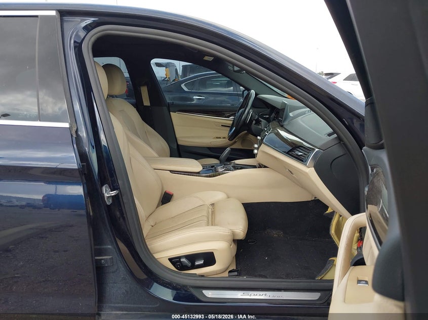 2018 BMW 5er VIN WBAJE7C50JWC56207 IAAI salvage auction — FRONT END, Salvage (Texas), sold $8,500 on 2026-07-23 (photo 5)