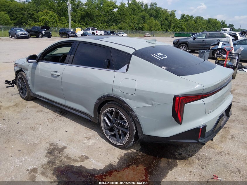 2025 Kia K4 VIN 3KPFW4DE6SE250732 IAAI salvage auction — FRONT END, Salvage (Louisiana), sold $7,000 on 2026-08-18 (photo 3)