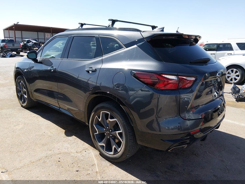 2021 Chevrolet Blazer VIN 3GNKBERS6MS557294 IAAI salvage auction — FRONT END, Original (Texas), sold $5,600 on 2026-07-31 (photo 3)