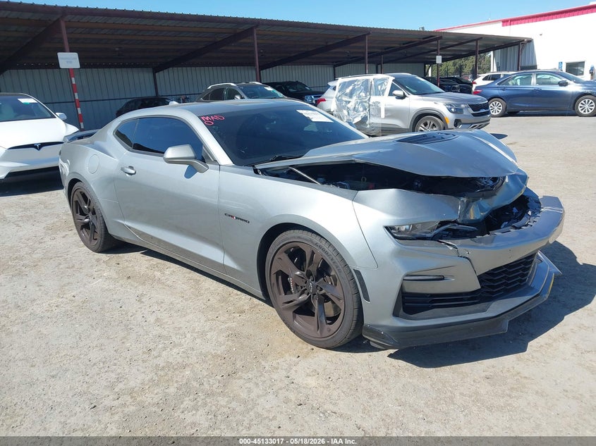 2023 Chevrolet Camaro VIN 1G1FH1R74P0119231 IAAI salvage auction — FRONT END, Salvage (California), sold $11,500 on 2026-07-29 (photo 1)