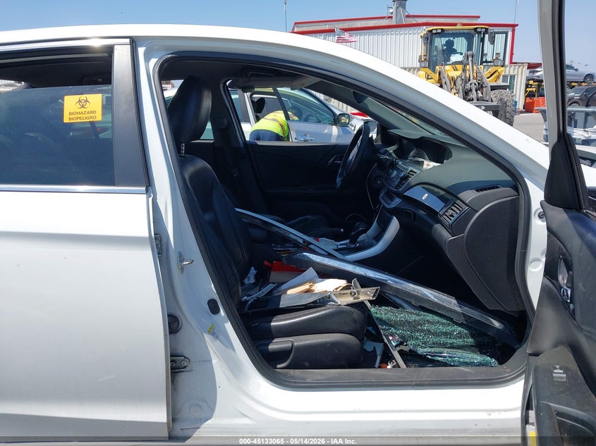 2014 Honda Accord VIN 1HGCR2F54EA115446 IAAI salvage auction — FRONT & REAR, Salvage (California), sold $1,150 on 2026-07-09 (photo 5)