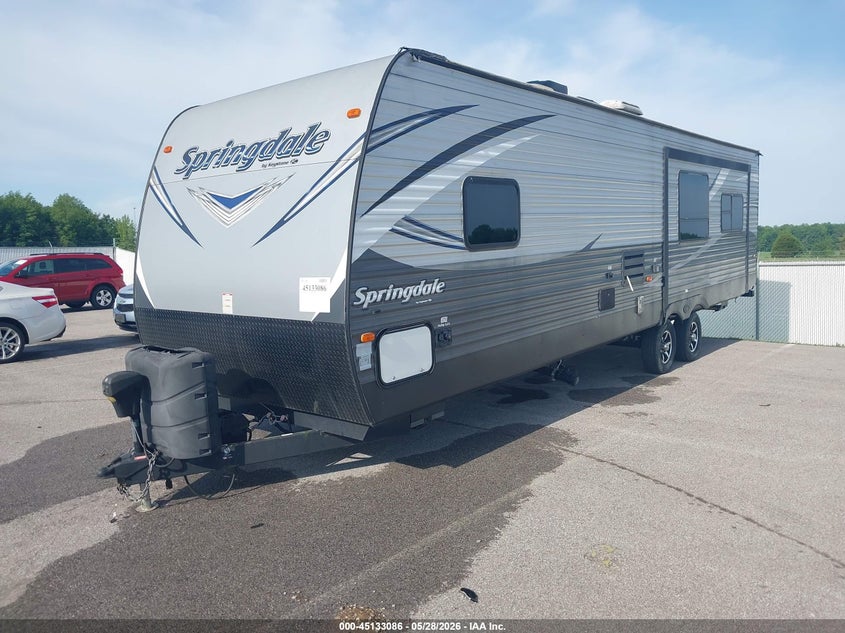 2017 Keystone Springdale VIN 4YDT31125H3105179 IAAI salvage auction — HAIL, Salvage (Indiana), sold $7,950 on 2026-07-08 (photo 2)