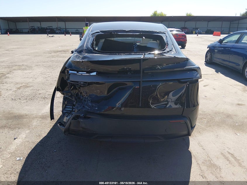 2026 Tesla Model y VIN 7SAYGDEE8TF605399 IAAI salvage auction — REAR END, Salvage (California), sold $23,650 on 2026-07-08 (photo 6)