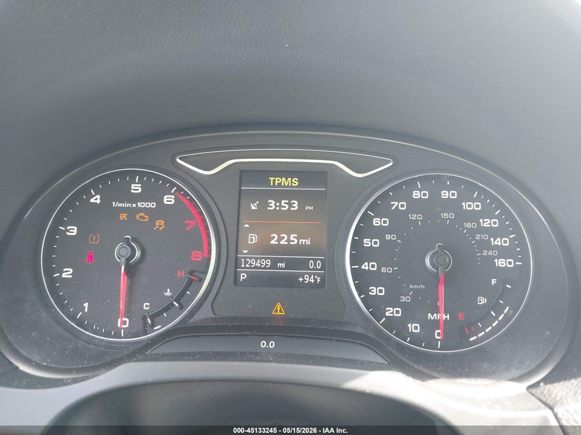 2015 Audi A3 VIN WAUCCGFF6F1018057 IAAI salvage auction — FRONT END, Salvage (Texas), sold $1,325 on 2026-07-16 (photo 7)