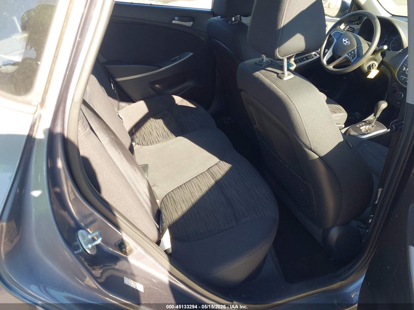 2016 Hyundai Accent VIN KMHCT5AE3GU257549 IAAI salvage auction — NORMAL WEAR, Salvage (Texas), sold $975 on 2026-07-22 (photo 8)