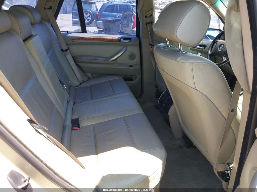 2001 BMW X5 VIN WBAFA53521LM65467 IAAI salvage auction — FRONT & REAR, Salvage (New Jersey), sold $450 on 2026-07-07 (photo 8)