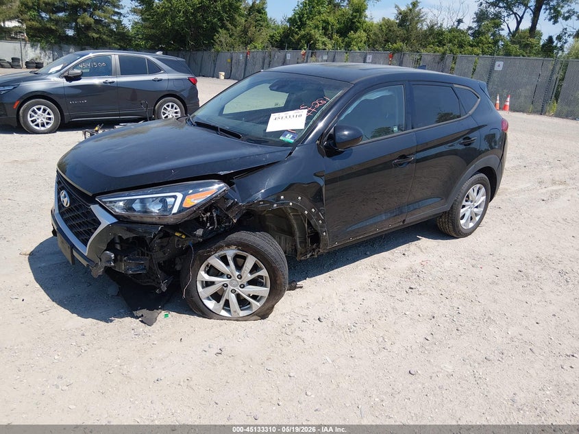 2019 Hyundai Tucson VIN KM8J2CA40KU042595 IAAI salvage auction — FRONT END, Salvage (New Jersey), sold $3,050 on 2026-07-28 (photo 2)