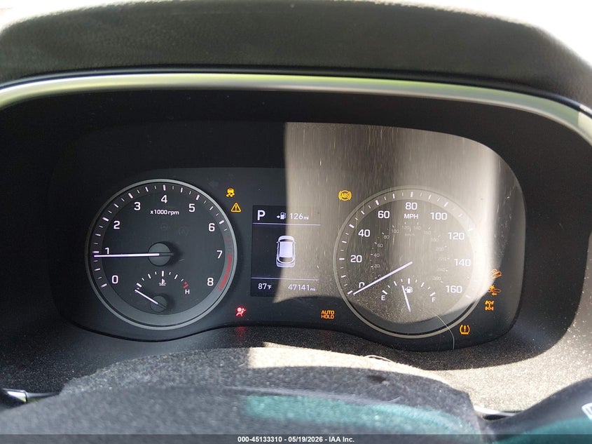 2019 Hyundai Tucson VIN KM8J2CA40KU042595 IAAI salvage auction — FRONT END, Salvage (New Jersey), sold $3,050 on 2026-07-28 (photo 7)