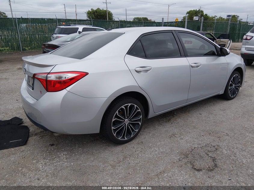 2014 Toyota Corolla VIN 5YFBURHEXEP152298 IAAI salvage auction — HAIL, Salvage (Kansas), sold $4,400 on 2026-07-31 (photo 4)