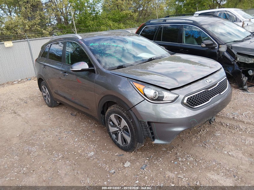 2018 Kia Niro VIN KNDCC3LC8J5123982 IAAI salvage auction — UNKNOWN, Salvage Title, sold $1,450 on 2026-07-29 (photo 1)