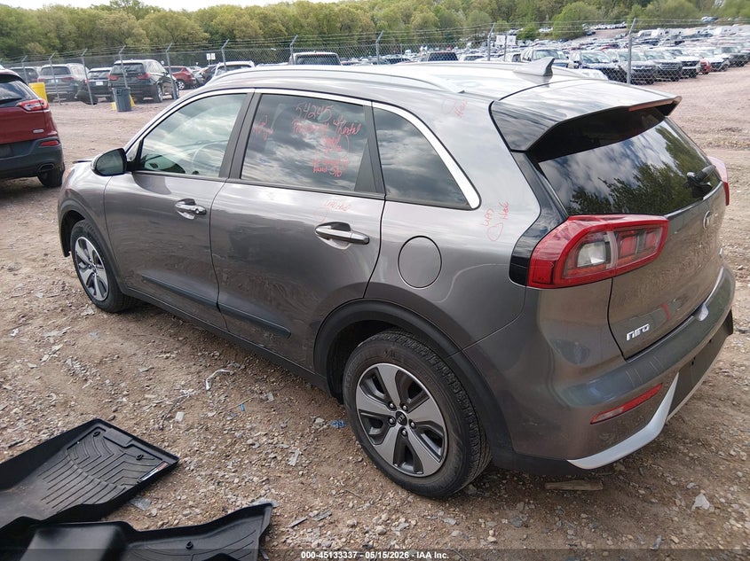 2018 Kia Niro VIN KNDCC3LC8J5123982 IAAI salvage auction — UNKNOWN, Salvage Title, sold $1,450 on 2026-07-29 (photo 3)