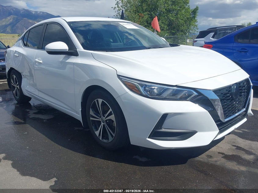 2022 Nissan Sentra VIN 3N1AB8CV7NY215413 IAAI salvage auction — RIGHT SIDE, Salvage (Idaho), sold $4,100 on 2026-07-09 (photo 1)
