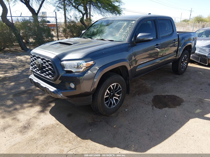 2020 Toyota Tacoma VIN 3TMCZ5AN6LM352799 IAAI salvage auction — REAR END, Salvage (Arizona), sold $17,000 on 2026-08-01 (photo 2)