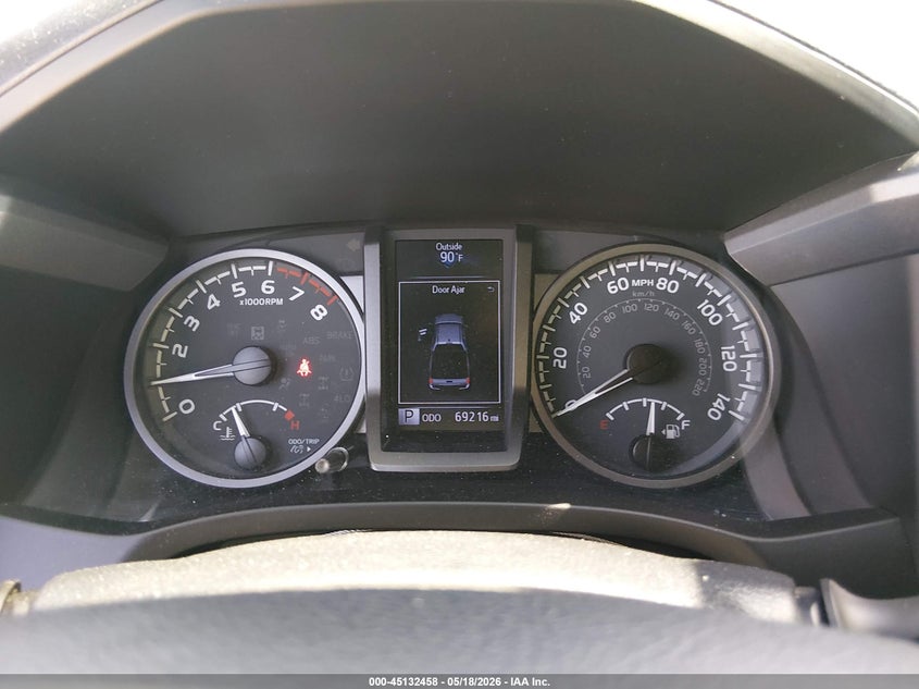2020 Toyota Tacoma VIN 3TMCZ5AN6LM352799 IAAI salvage auction — REAR END, Salvage (Arizona), sold $17,000 on 2026-08-01 (photo 7)