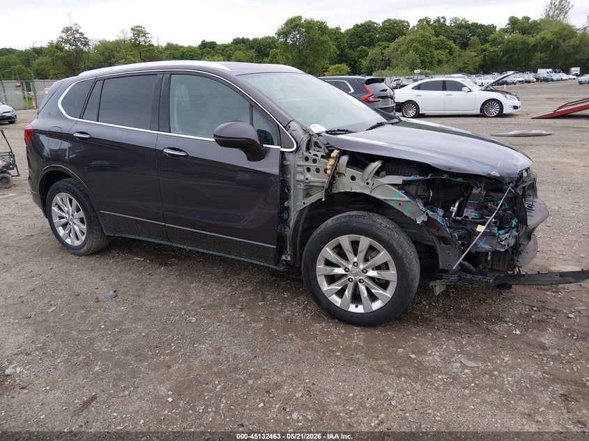 2018 Buick Envision VIN LRBFX1SA4JD009116 IAAI salvage auction — FRONT END, Salvage (Idaho), sold $1,150 on 2026-07-31 (photo 1)