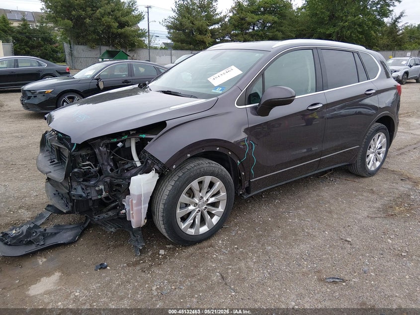 2018 Buick Envision VIN LRBFX1SA4JD009116 IAAI salvage auction — FRONT END, Salvage (Idaho), sold $1,150 on 2026-07-31 (photo 2)