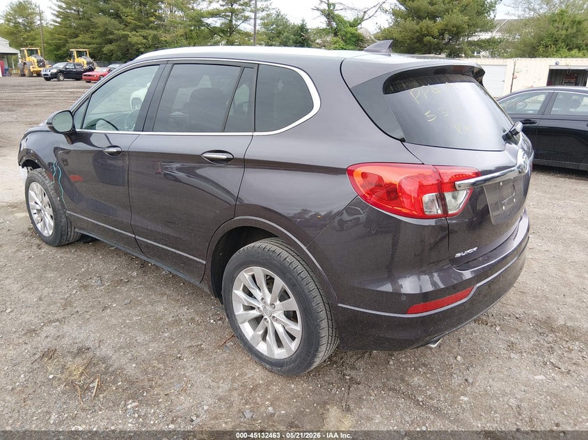 2018 Buick Envision VIN LRBFX1SA4JD009116 IAAI salvage auction — FRONT END, Salvage (Idaho), sold $1,150 on 2026-07-31 (photo 3)