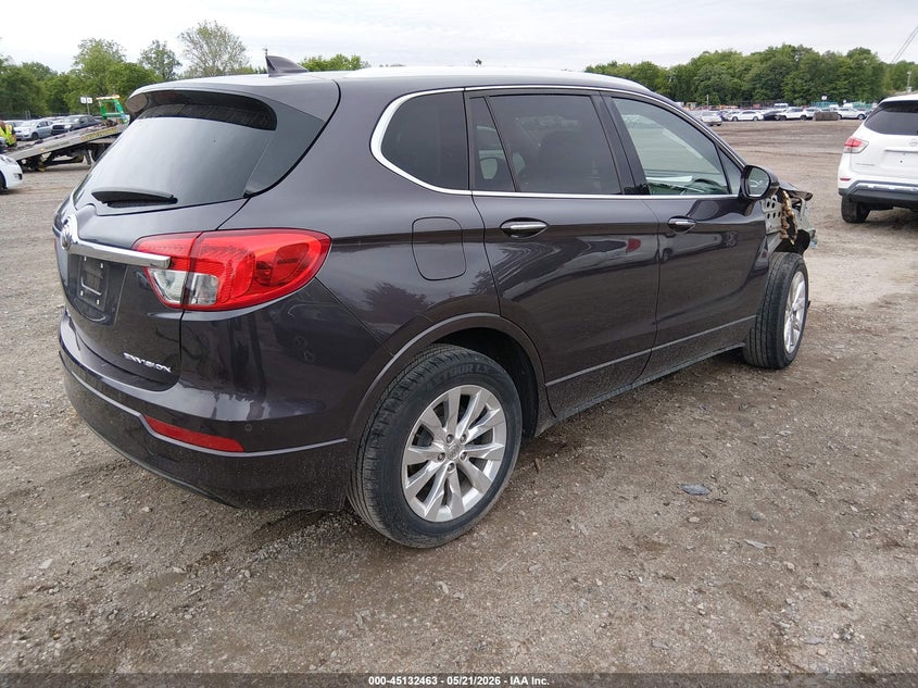 2018 Buick Envision VIN LRBFX1SA4JD009116 IAAI salvage auction — FRONT END, Salvage (Idaho), sold $1,150 on 2026-07-31 (photo 4)