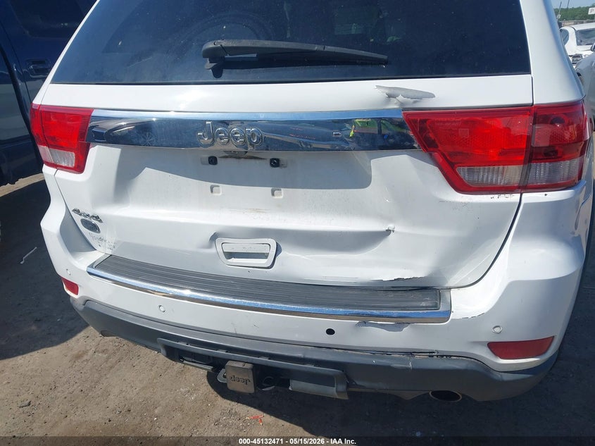 2013 Jeep Grand cherokee VIN 1C4RJFCG0DC601266 IAAI salvage auction — REAR END, Salvage (North Carolina), sold $1,500 on 2026-07-09 (photo 6)