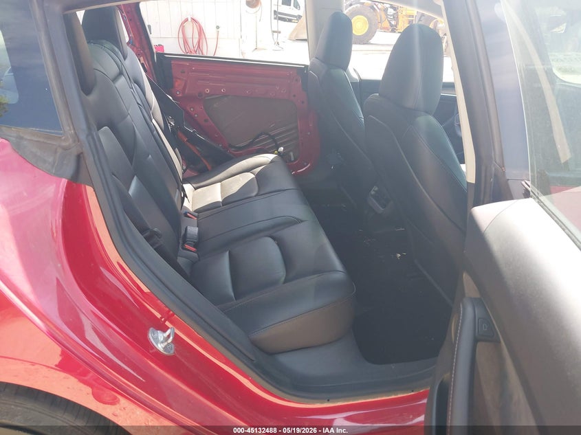 2023 Tesla Model 3 VIN 5YJ3E1EC2PF561495 IAAI salvage auction — FRONT & REAR, Salvage (Massachusetts), sold $4,900 on 2026-07-30 (photo 8)