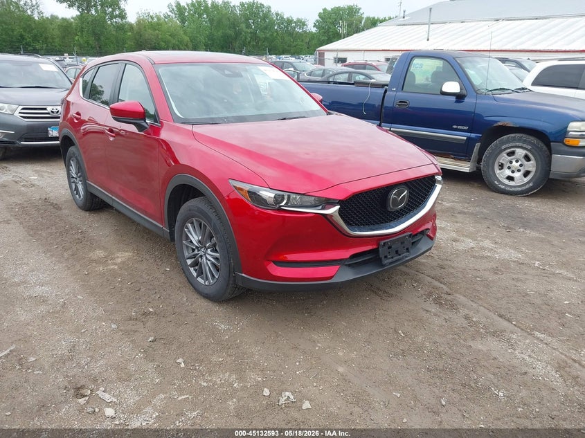 2021 Mazda Cx-5 VIN JM3KFBCM3M0482493 IAAI salvage auction — HAIL, Salvage (Iowa), sold $7,300 on 2026-07-27 (photo 1)