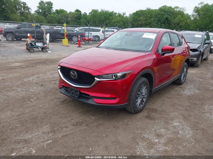 2021 Mazda Cx-5 VIN JM3KFBCM3M0482493 IAAI salvage auction — HAIL, Salvage (Iowa), sold $7,300 on 2026-07-27 (photo 2)