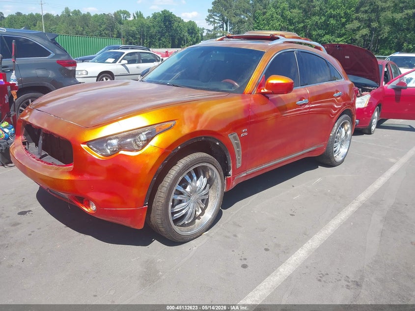 2011 Infiniti Fx50 VIN JN8BS1MW8BM170274 IAAI salvage auction — NORMAL WEAR, Salvage (Texas), sold $600 on 2026-07-29 (photo 2)