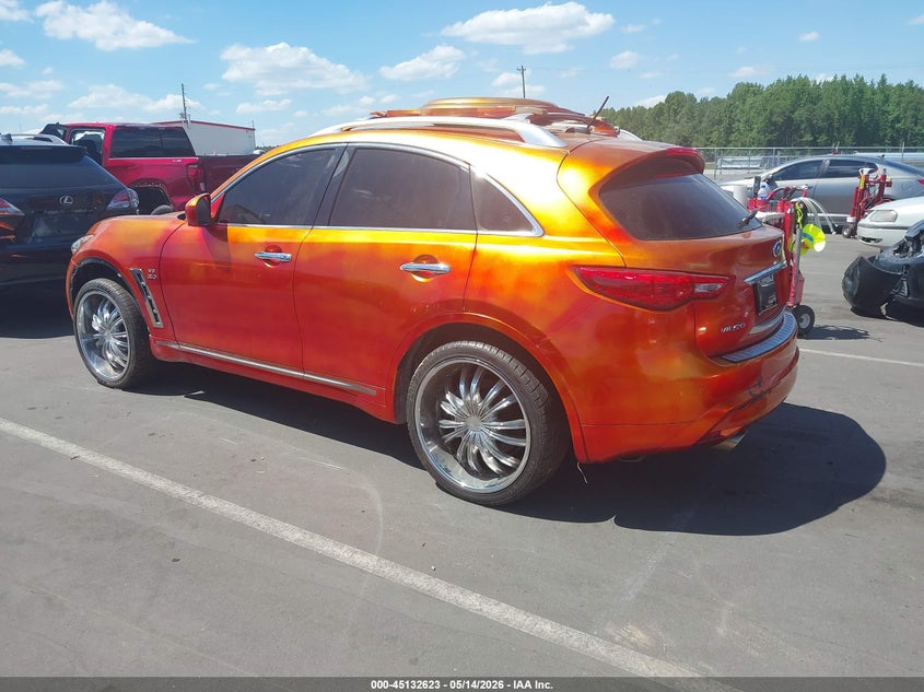 2011 Infiniti Fx50 VIN JN8BS1MW8BM170274 IAAI salvage auction — NORMAL WEAR, Salvage (Texas), sold $600 on 2026-07-29 (photo 3)