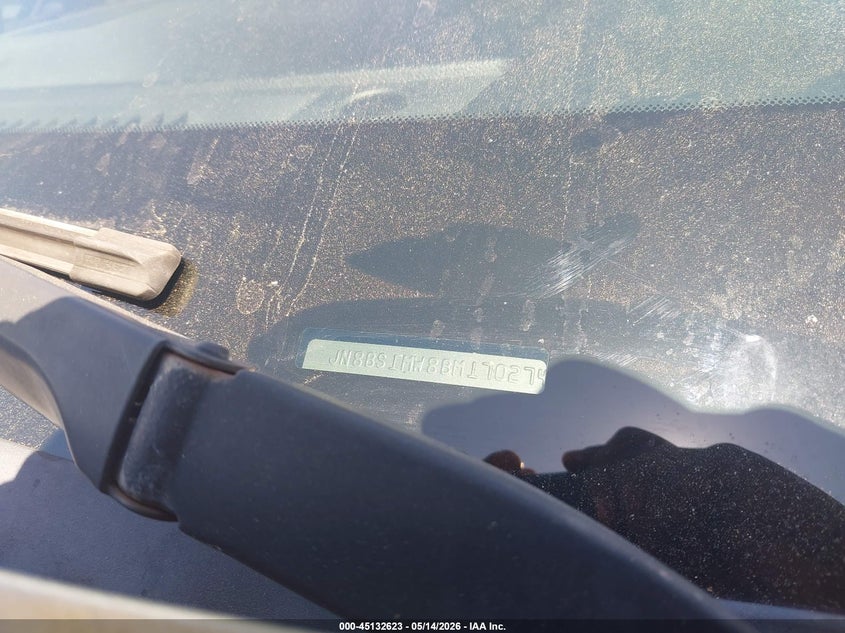 2011 Infiniti Fx50 VIN JN8BS1MW8BM170274 IAAI salvage auction — NORMAL WEAR, Salvage (Texas), sold $600 on 2026-07-29 (photo 9)