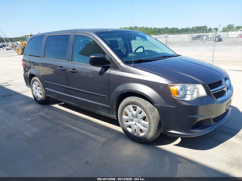 2017 Dodge Grand caravan VIN 2C4RDGBG7HR741911 IAAI salvage auction — NORMAL WEAR, Sf97 (Georgia), sold $9,100 on 2026-07-16 (photo 1)