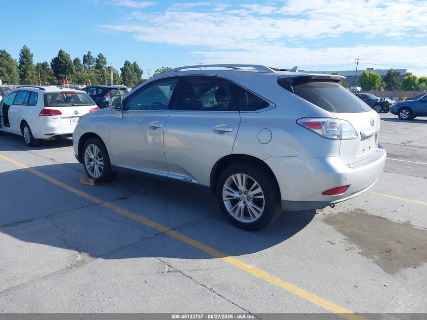 2011 Lexus Rx VIN JTJBC1BA7B2035599 IAAI salvage auction — VANDALISM, Salvage (California), sold $3,000 on 2026-07-20 (photo 3)