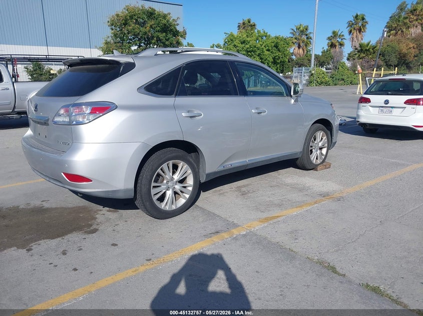 2011 Lexus Rx VIN JTJBC1BA7B2035599 IAAI salvage auction — VANDALISM, Salvage (California), sold $3,000 on 2026-07-20 (photo 4)