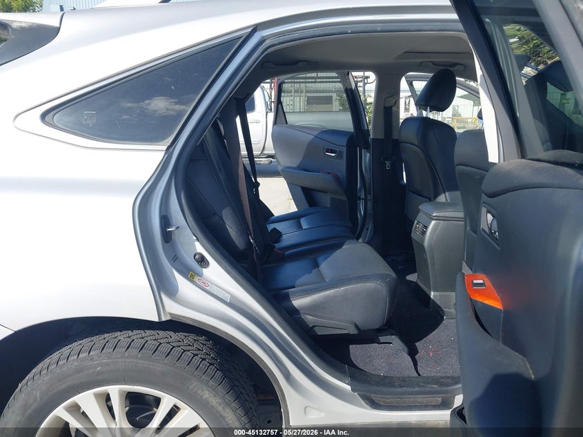 2011 Lexus Rx VIN JTJBC1BA7B2035599 IAAI salvage auction — VANDALISM, Salvage (California), sold $3,000 on 2026-07-20 (photo 8)