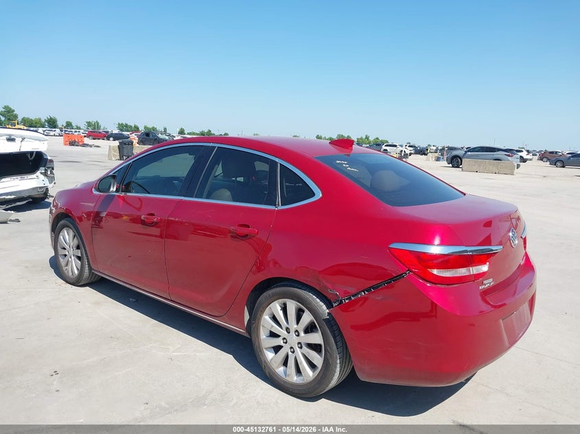 2015 Buick Verano VIN 1G4PP5SK9F4139787 IAAI salvage auction — REAR END, Salvage (Texas), sold $675 on 2026-07-11 (photo 3)