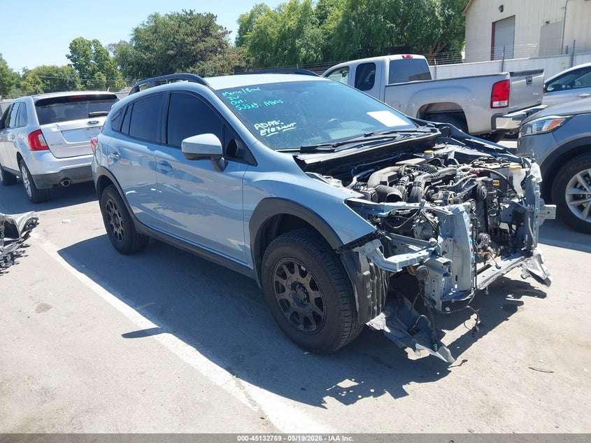 2021 Subaru Xv VIN JF2GTAPC8M8651297 IAAI salvage auction — FRONT END, Salvage (California), sold $3,850 on 2026-07-14 (photo 1)