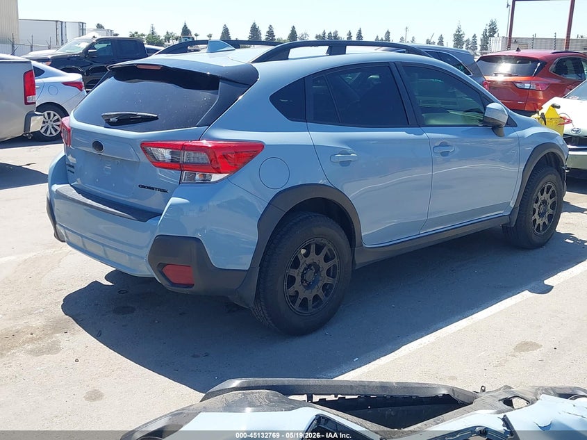 2021 Subaru Xv VIN JF2GTAPC8M8651297 IAAI salvage auction — FRONT END, Salvage (California), sold $3,850 on 2026-07-14 (photo 4)